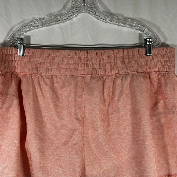 Gap Fit Shorts Women's XXL Pink Pull On Elastic Waist Lined No Pockets - Picture 6 of 9